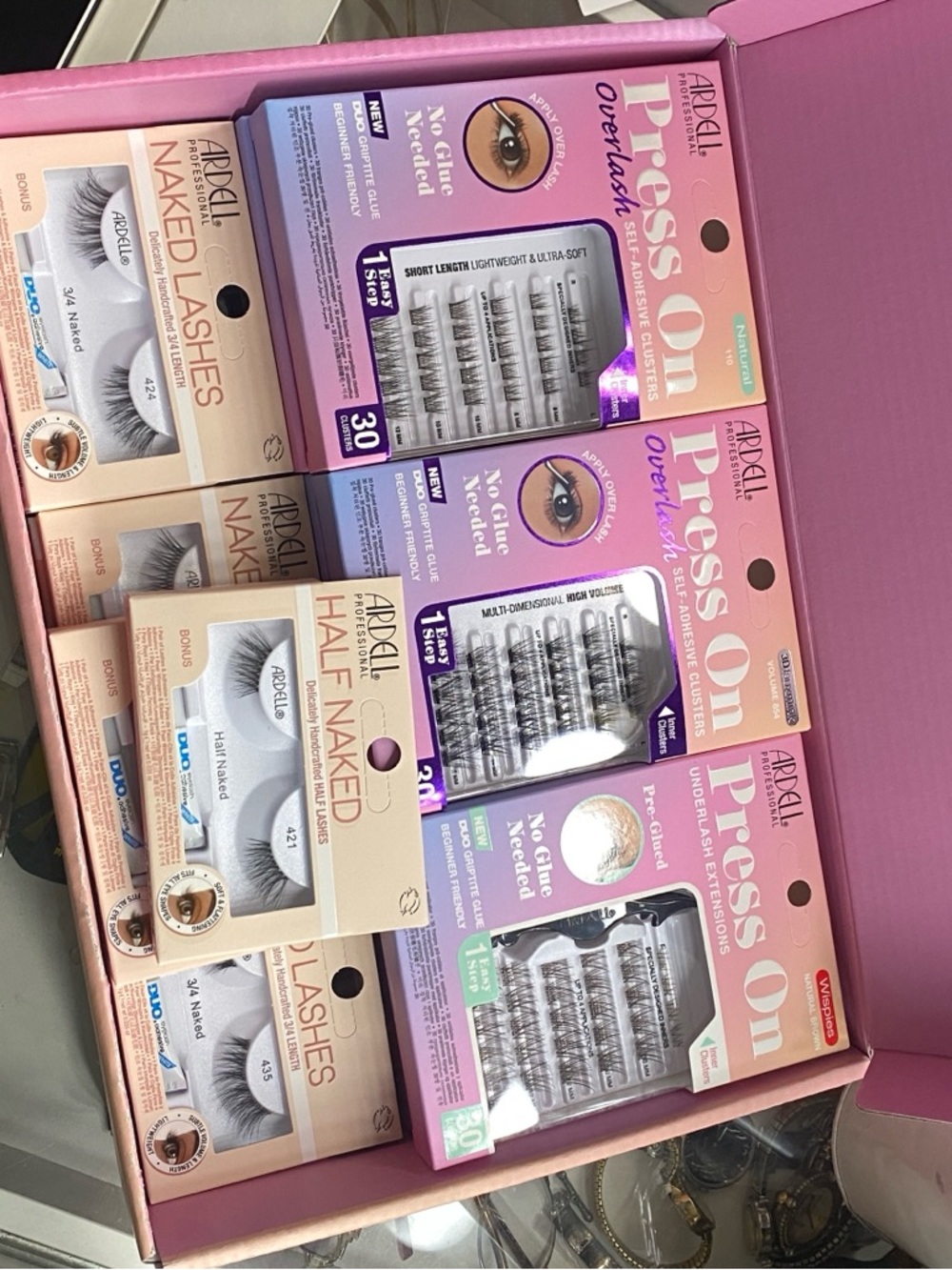 Ardell Lash Assortment in Pink and Beige Packaging - Picture 3 of 6